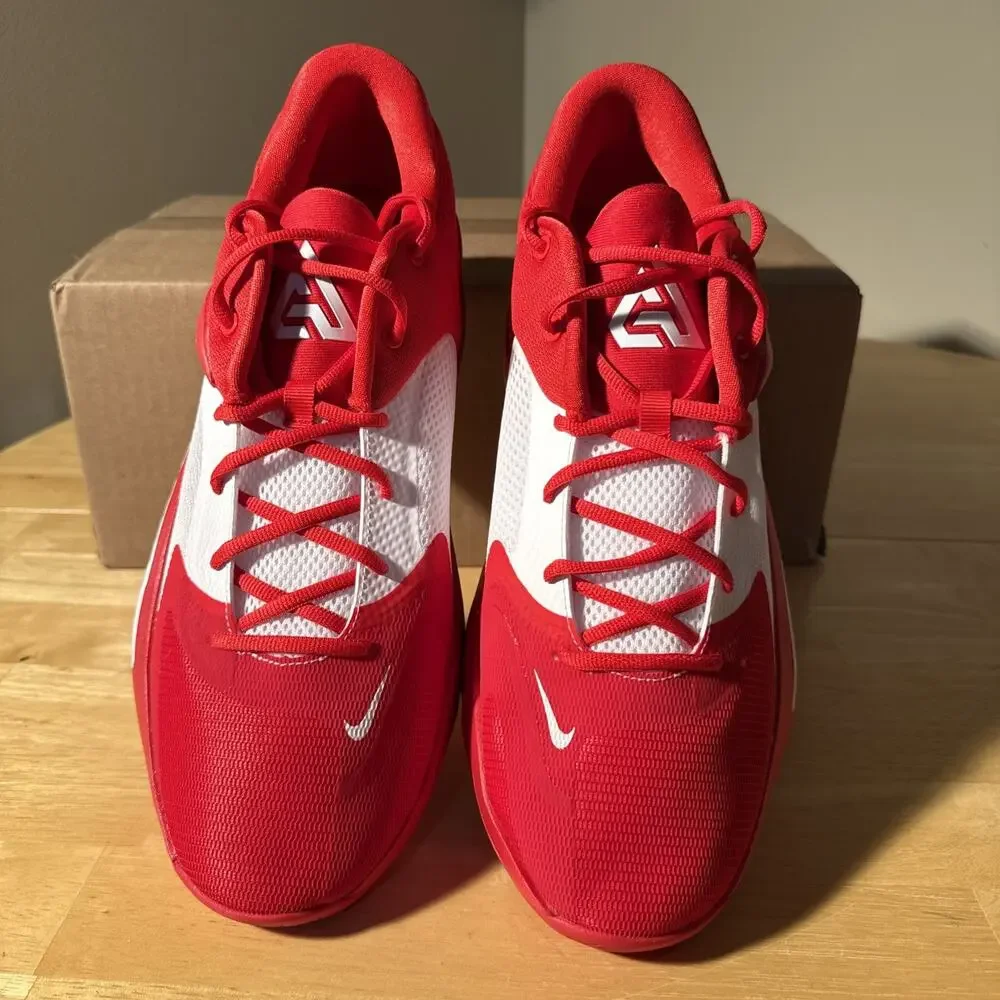 Size 13 NEW Nike Kyrie Low 5 TB Promo Court Red DX6651-602 Men's basketball - Picture 5 of 8